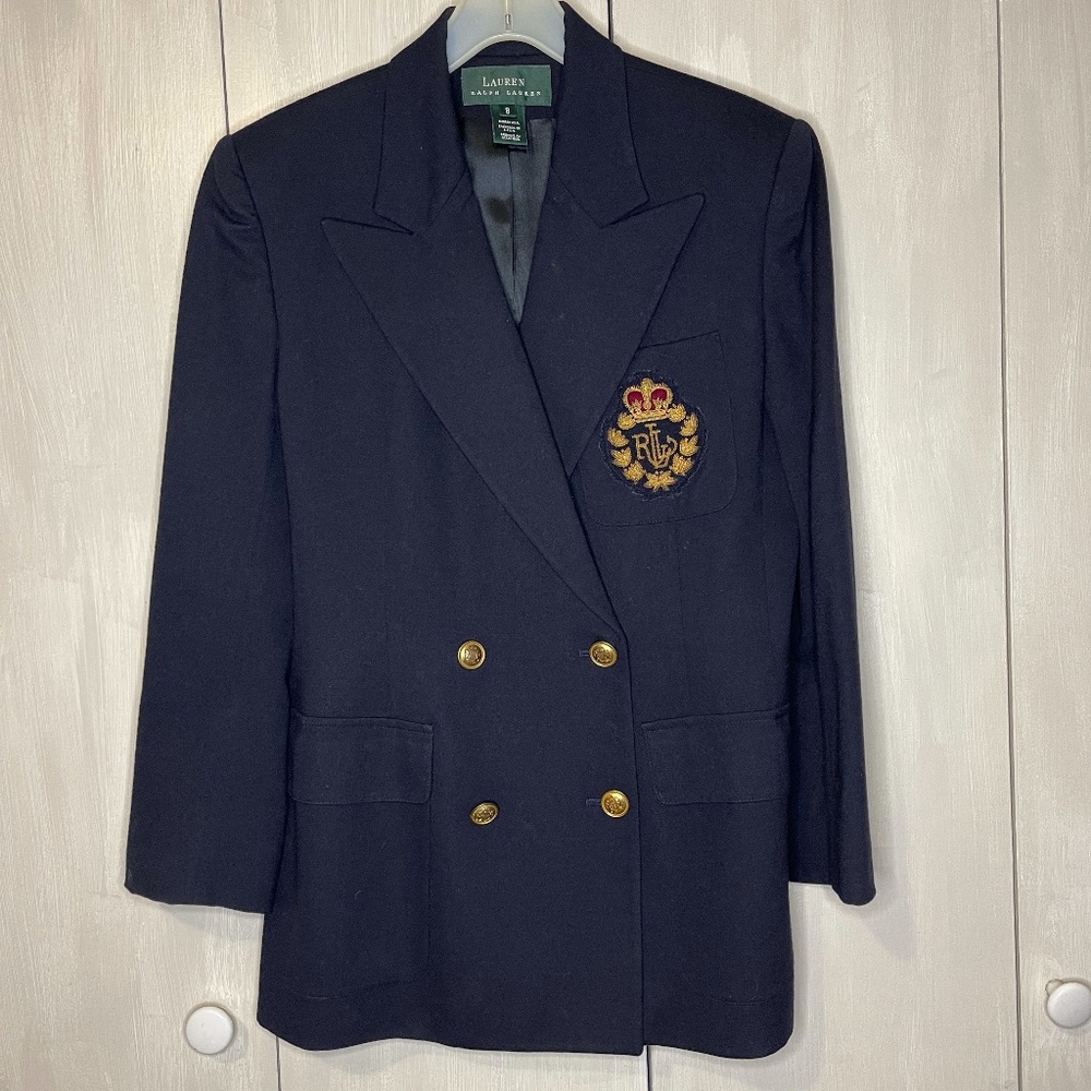 Ralph Lauren Worsted Wool Blazer